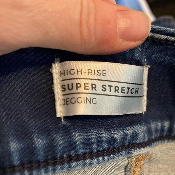 Lane Bryant High Rise Super Stretch Jeggings like new! - Picture 5 of 8